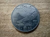Italy - 50 centesimi (1940) - magnetic