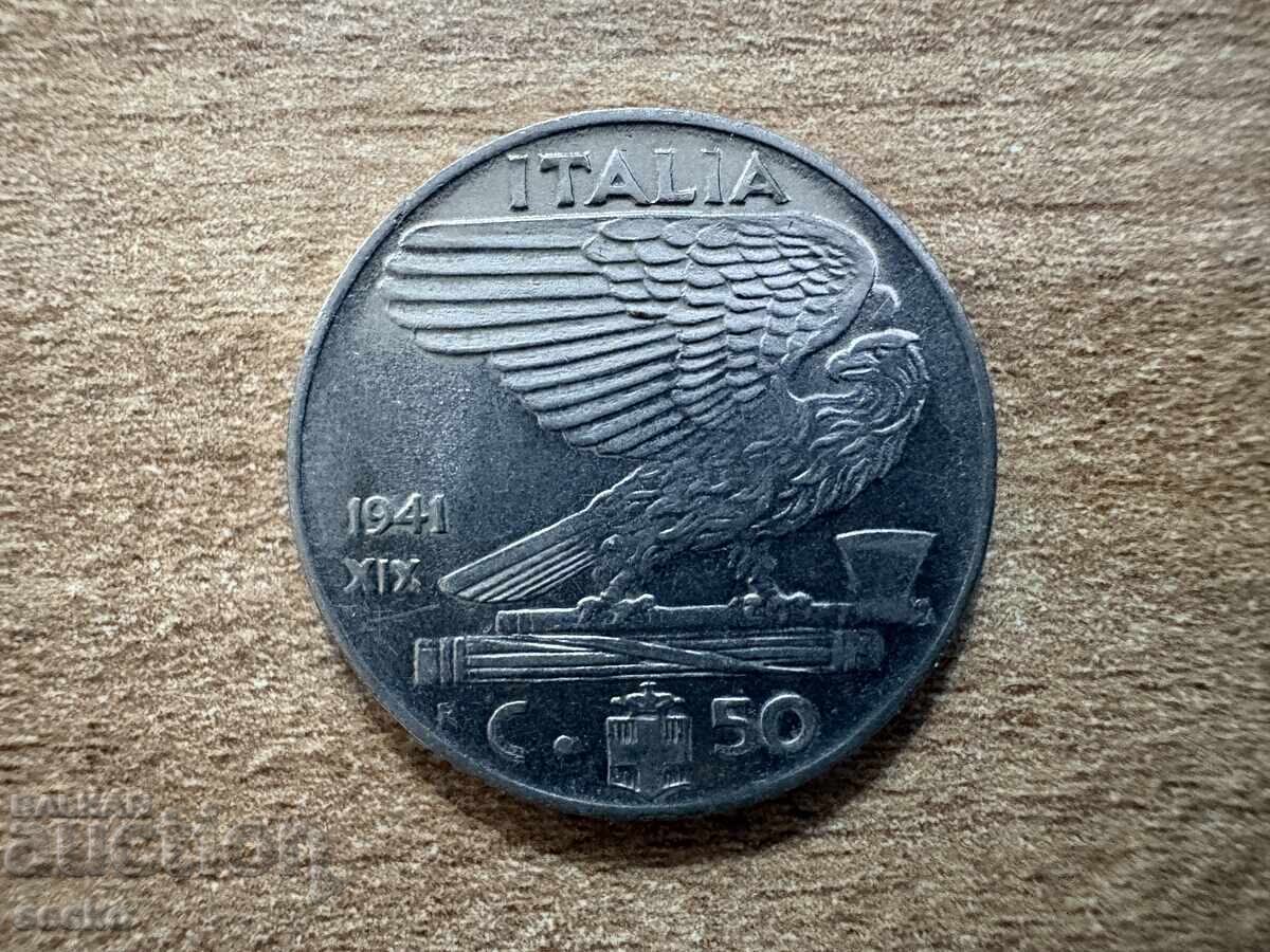Ιταλία - 50 centesimi (1941)