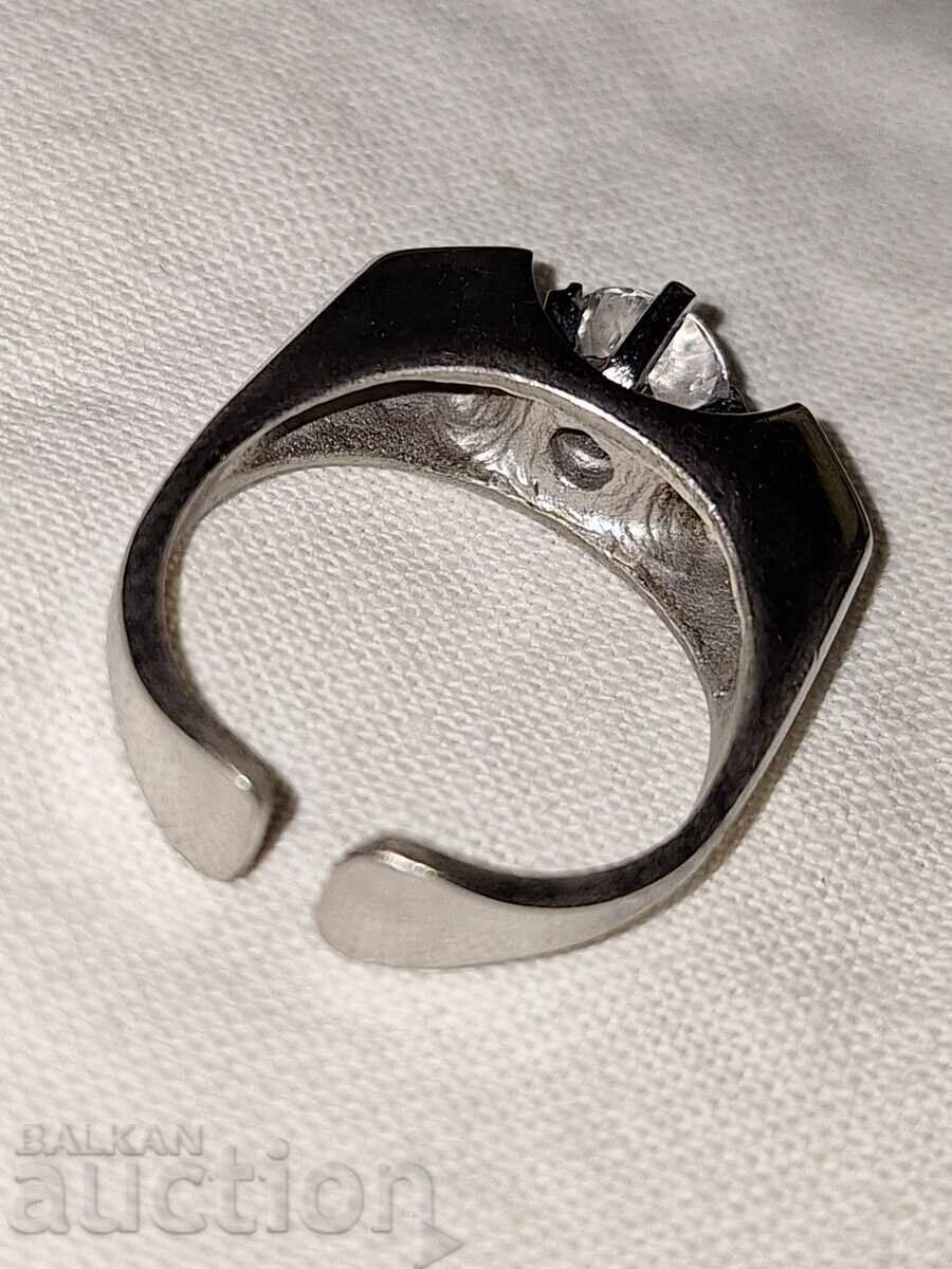 Silver ring --835 - 6