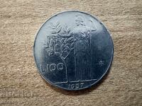 Italy - 100 Lire (1957)