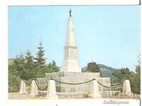 Κάρτα Βουλγαρία Σίπκα Εθνικό Πάρκο-Μουσείο "Σίπκα-Μπουζλούντζα" Μνημείο**