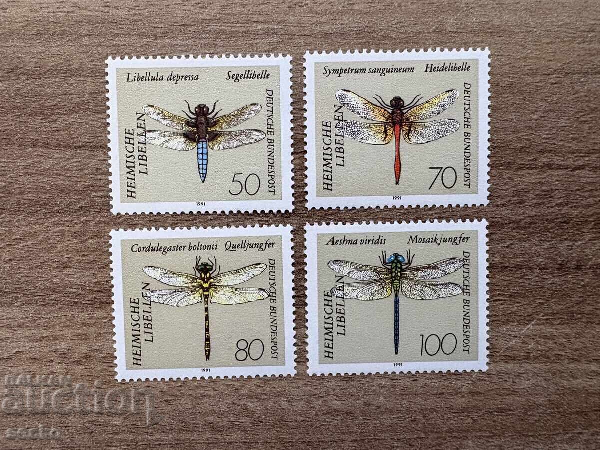 Germany - Dragonflies (1991) MNH