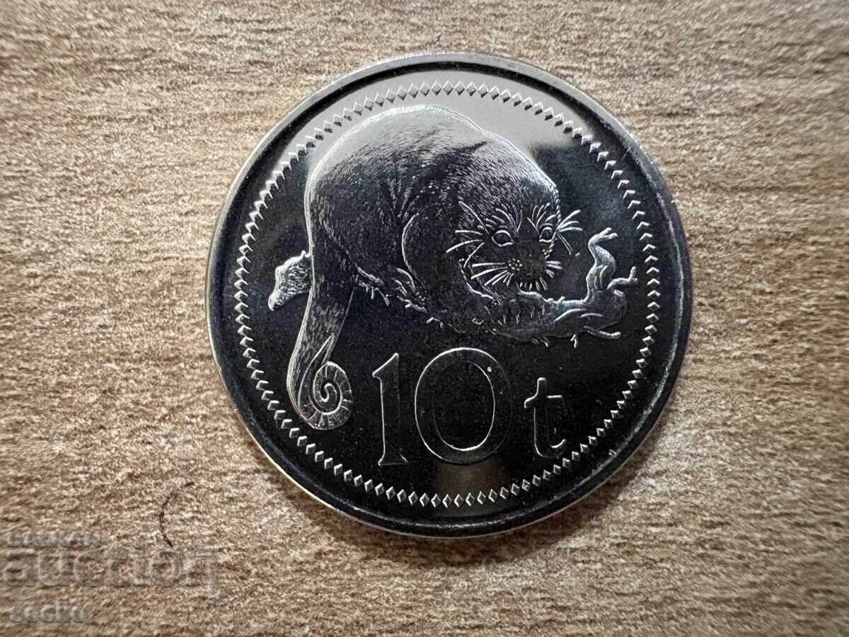 Papua Noua Guinee - 10 toea (2010)