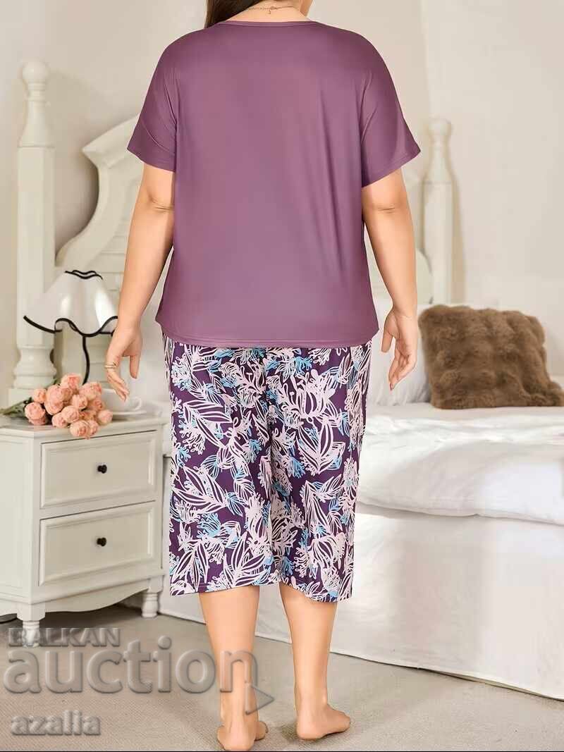 Set de pijama pentru damă mărimea XL în culoarea mov cu preț € 9.50 | 18.58 BGN