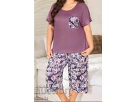 Women's pajama set XL size in purple