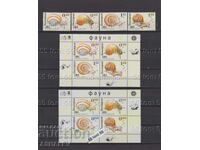 2026 Πανίδα – Σαλιγκάρια 4αξ.+S/S-MNH+Αναμν. Μπλοκ