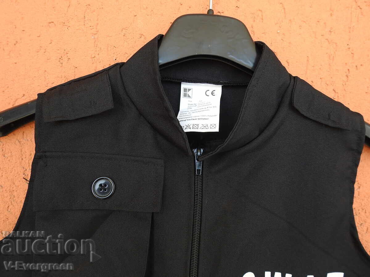 SWAT children's vest 128 cm. fun costume for a kids' party with price € 5.00 | 9.78 BGN