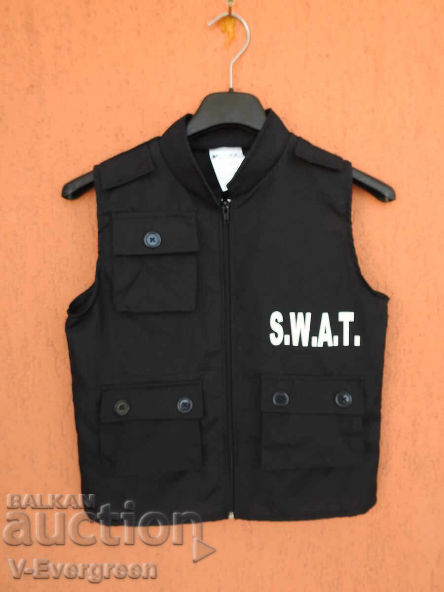 Παιδικό γιλέκο SWAT 140 εκ. διασκεδαστική στολή για παιδικό πάρτι