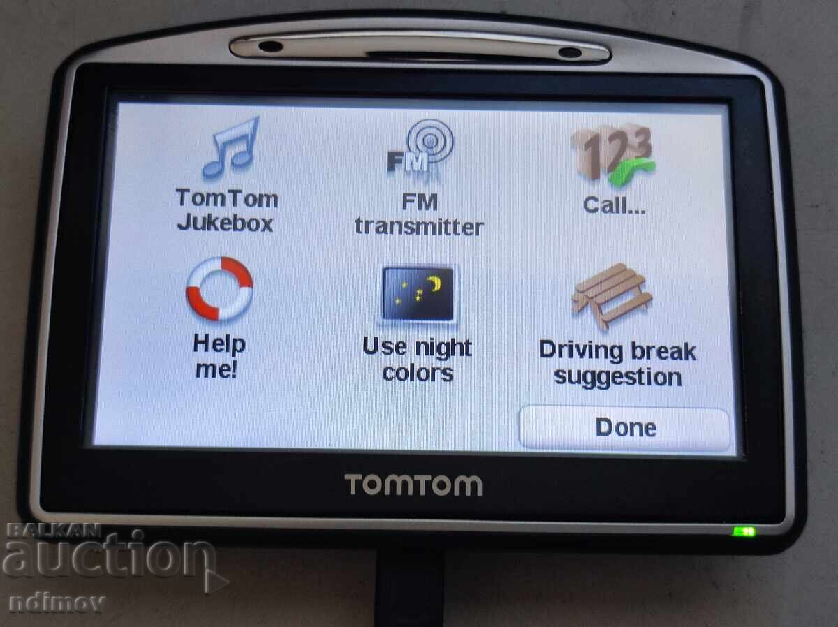 Auction  TOMTOM GPS Navigation