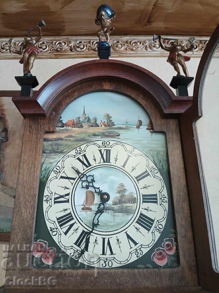 Delivery of Dutch Frisian Wall Clock – 140 cm