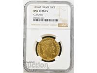 50 Francs 1866 BB France (Франция) - NGC UNC Details (злато)