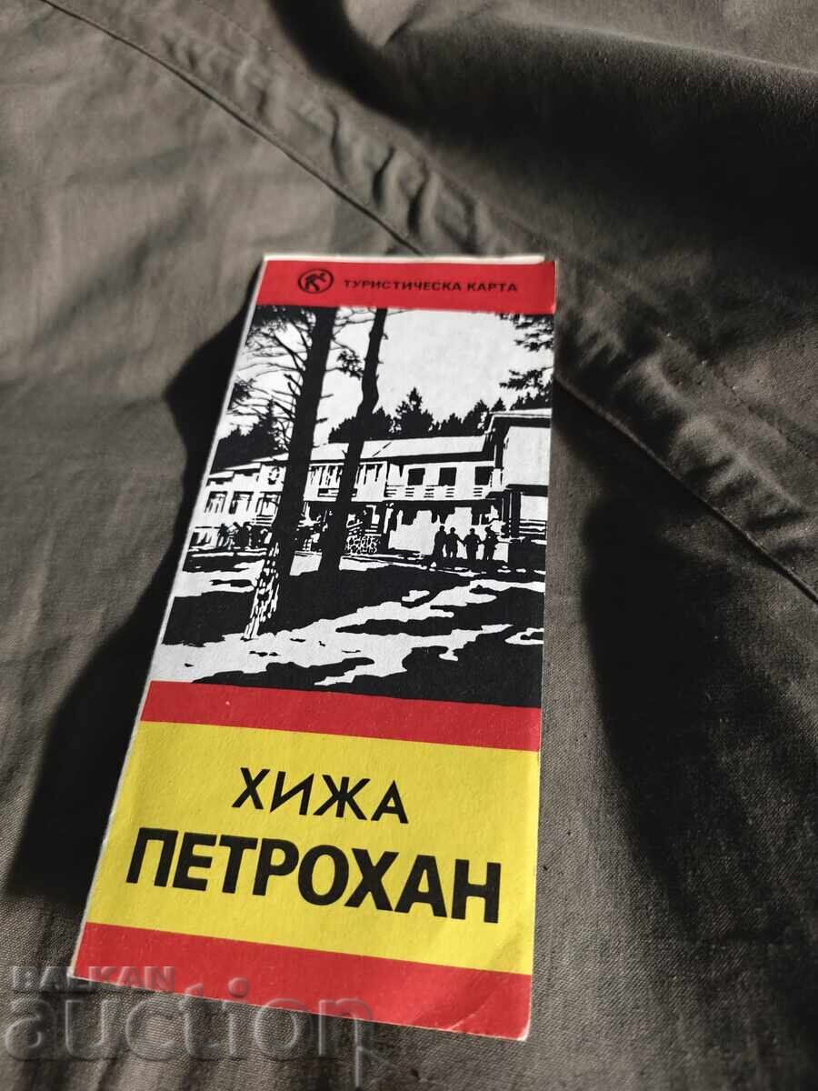 Petrohan Hut map with price € 50.00 | 97.79 BGN