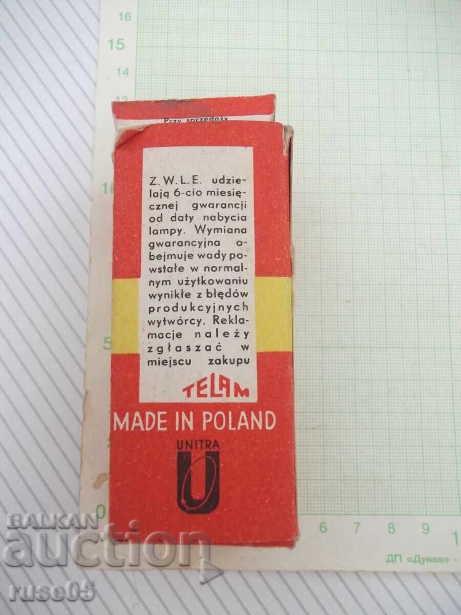 Livrarea Tub electronic dublă diodă - pentodă "EBL 21 Telam" nou