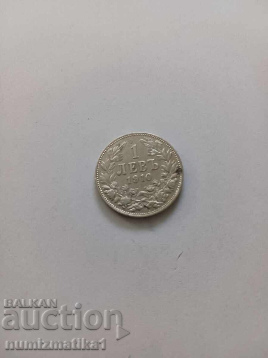 1 Lev 1910 Luciu de batere Excelent