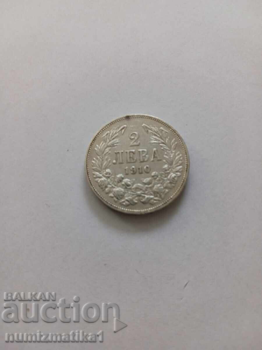 2 Leva 1910 Luciu de batere Excelent