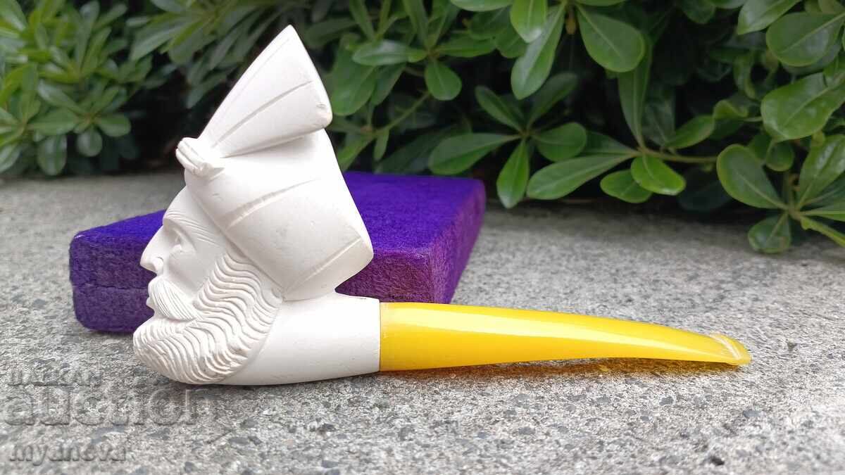 Meerschaum pipe with the likeness of Sultan Suleiman - 5