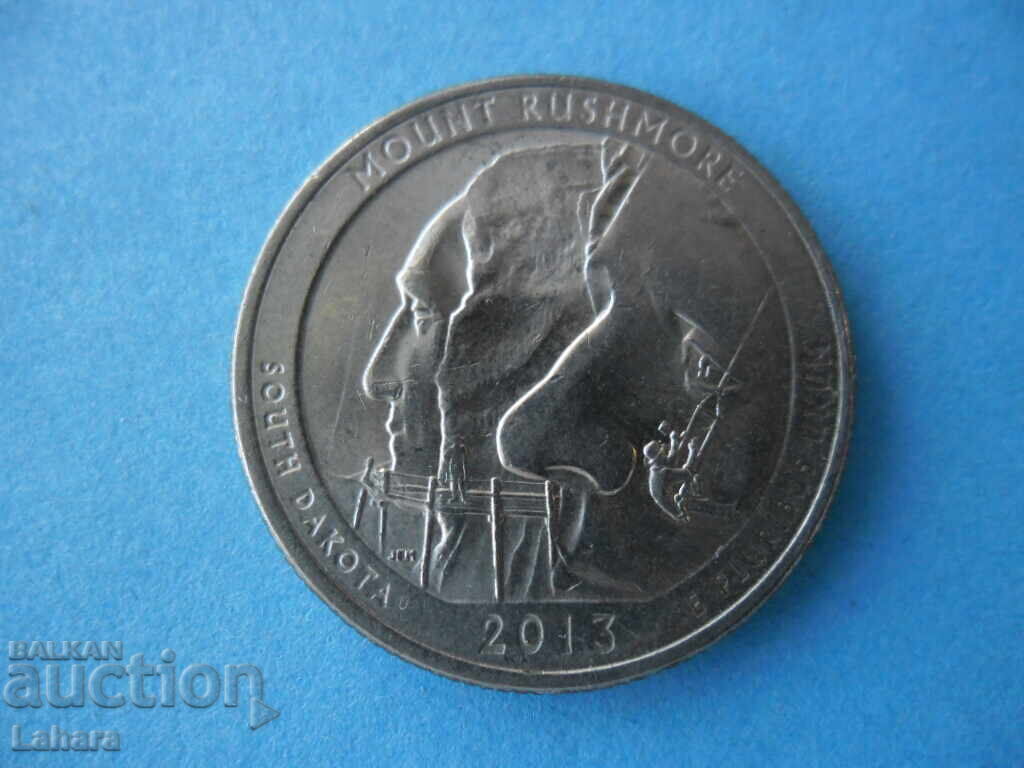 1/4 dollar 2013 USA 1/4 dollar 2013 USA