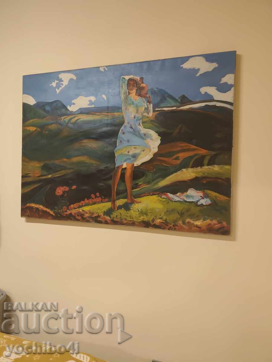 Tablou imens în ulei pe pânză