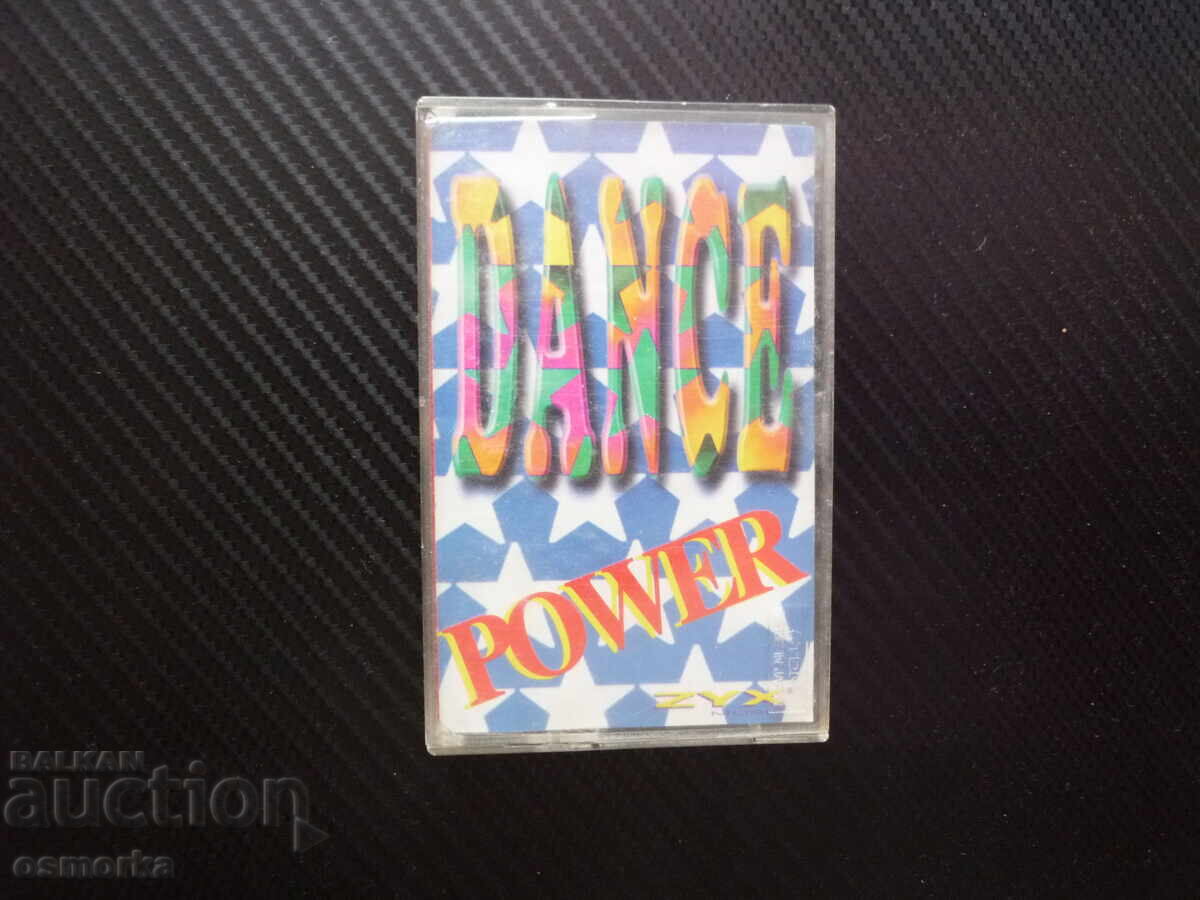 Dance Power ZYX dance music cassette cassette player disco disc