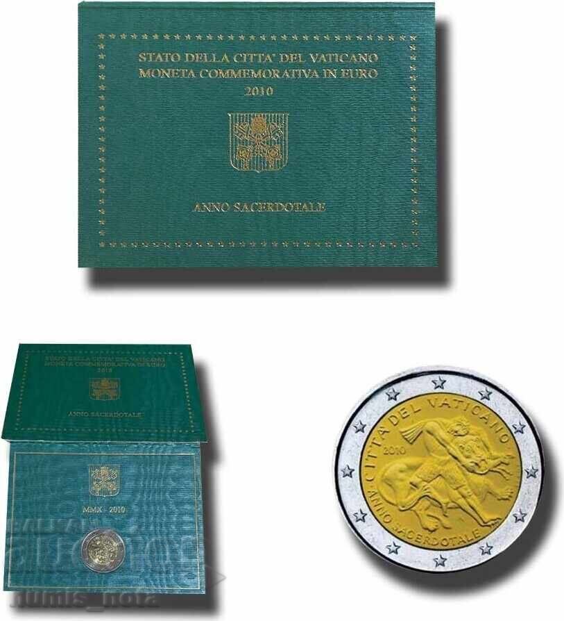 2 Euro 2010 Vatican UNC 2 Euro 2010 Vatican UNC
