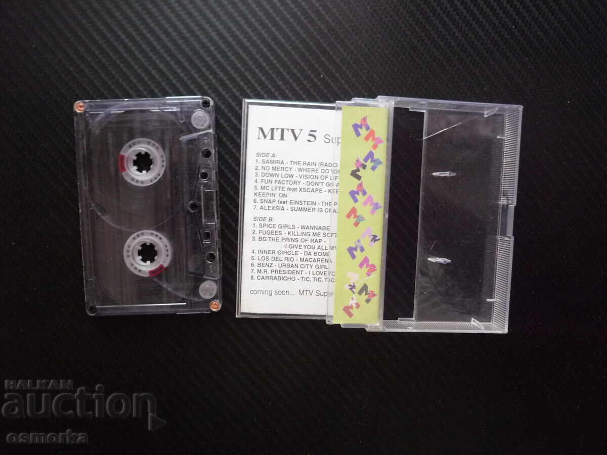 MTV Super hits vol.5 Super hits Snap Spice Girls Fun Facto με τιμή € 6.50 | 12.71 BGN