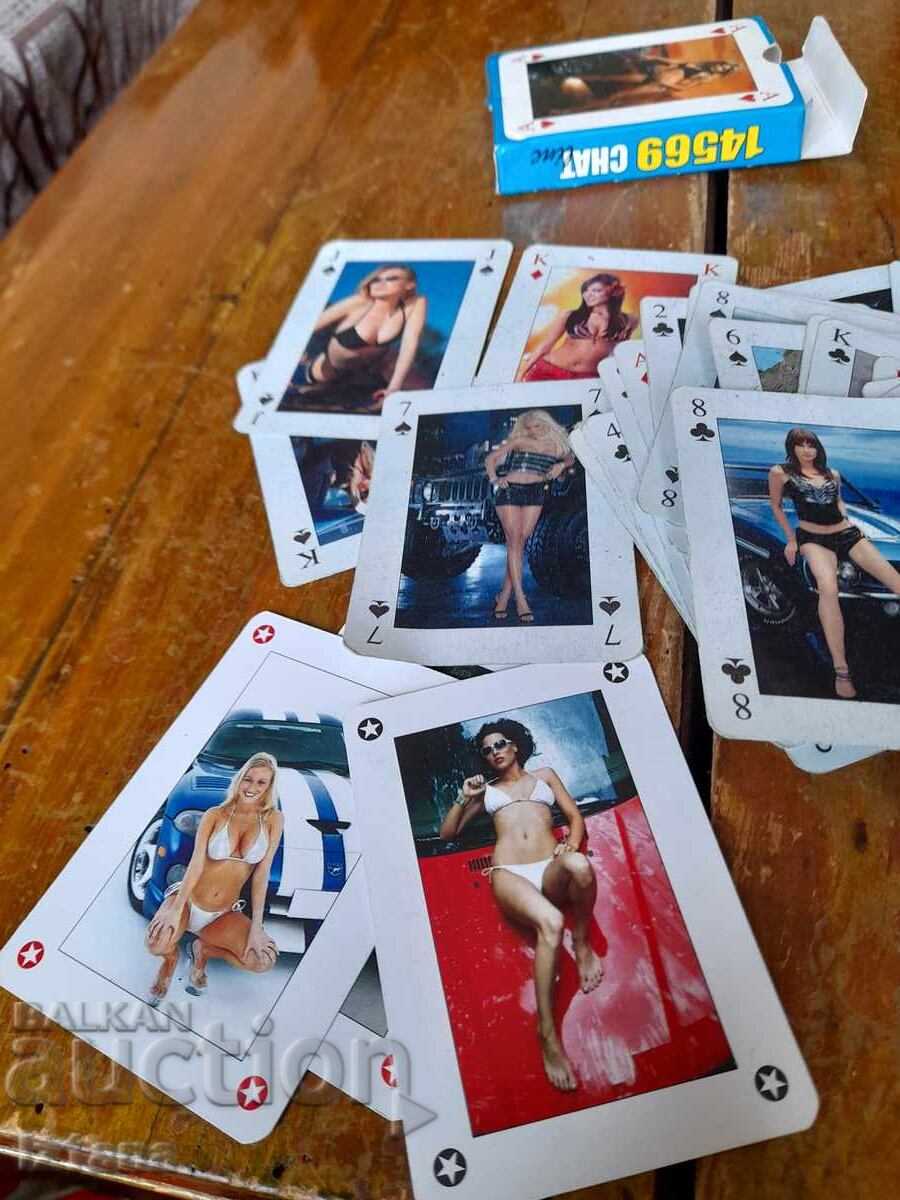 Delivery of Old Erotic Playing Cards