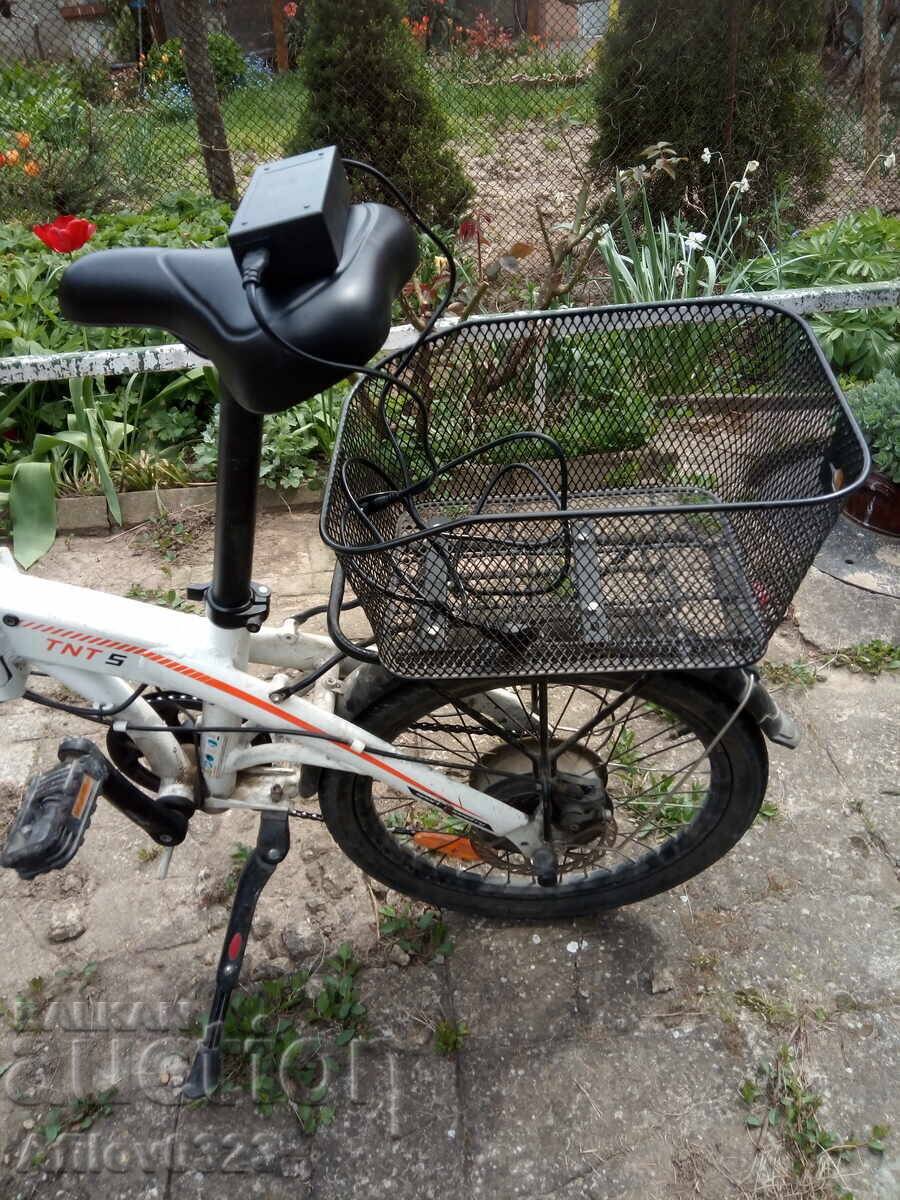 Delivery of Electric folding bike "TNT 5 - sport geometry" Delivery of Electric folding bike "TNT 5 - sport geometry"
