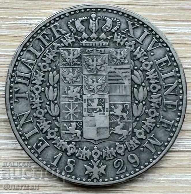 Prusia 1 Taler 1829-A, Regele Wilhelm al III-lea, aUNC cu preț € 260.00 | 508.52 BGN