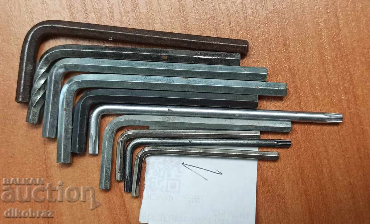 Set chei imbus diferite 1 - de la 1 eurocent