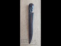 Solid ebony wood carving for connoisseurs