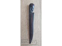 Sculptură din lemn masiv de abanos pentru cunoscători