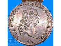 Augsburg 1 Taler 1765 Germania Francisc I/Stema 27,90g argint