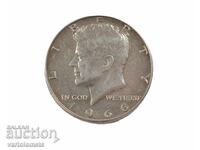 ½ δολάριο 1966 - ΗΠΑ Kennedy Half Dollar