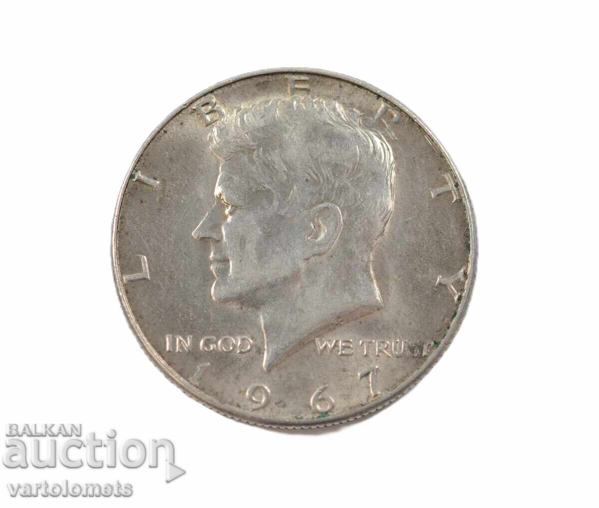 ½ δολάριο 1967 - Μισό δολάριο Kennedy ΗΠΑ