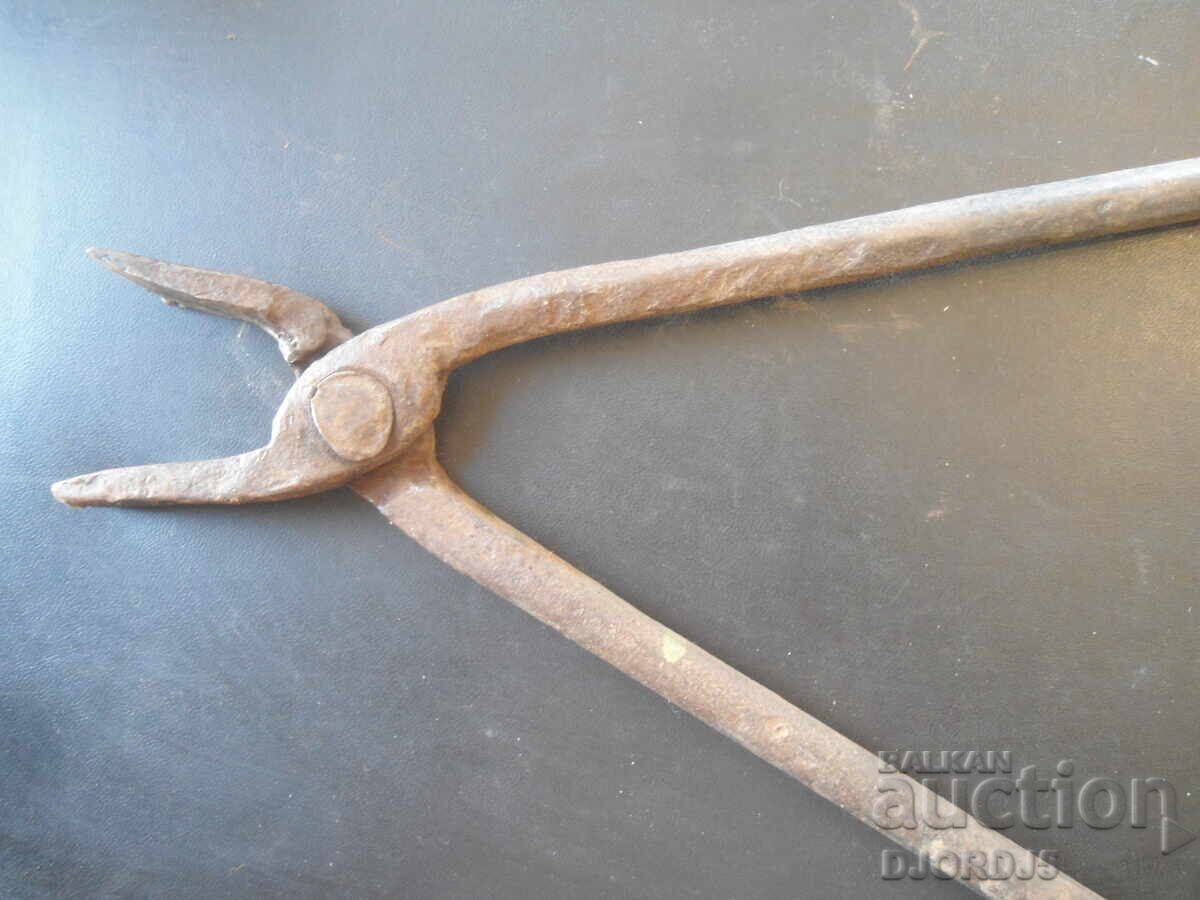 Old blacksmith's tongs