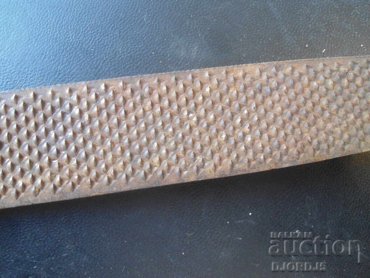 Old carpenter's saw, marking - 6