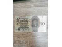 For sale: 50 Deutsche Mark banknote 1924 (Germany) – original