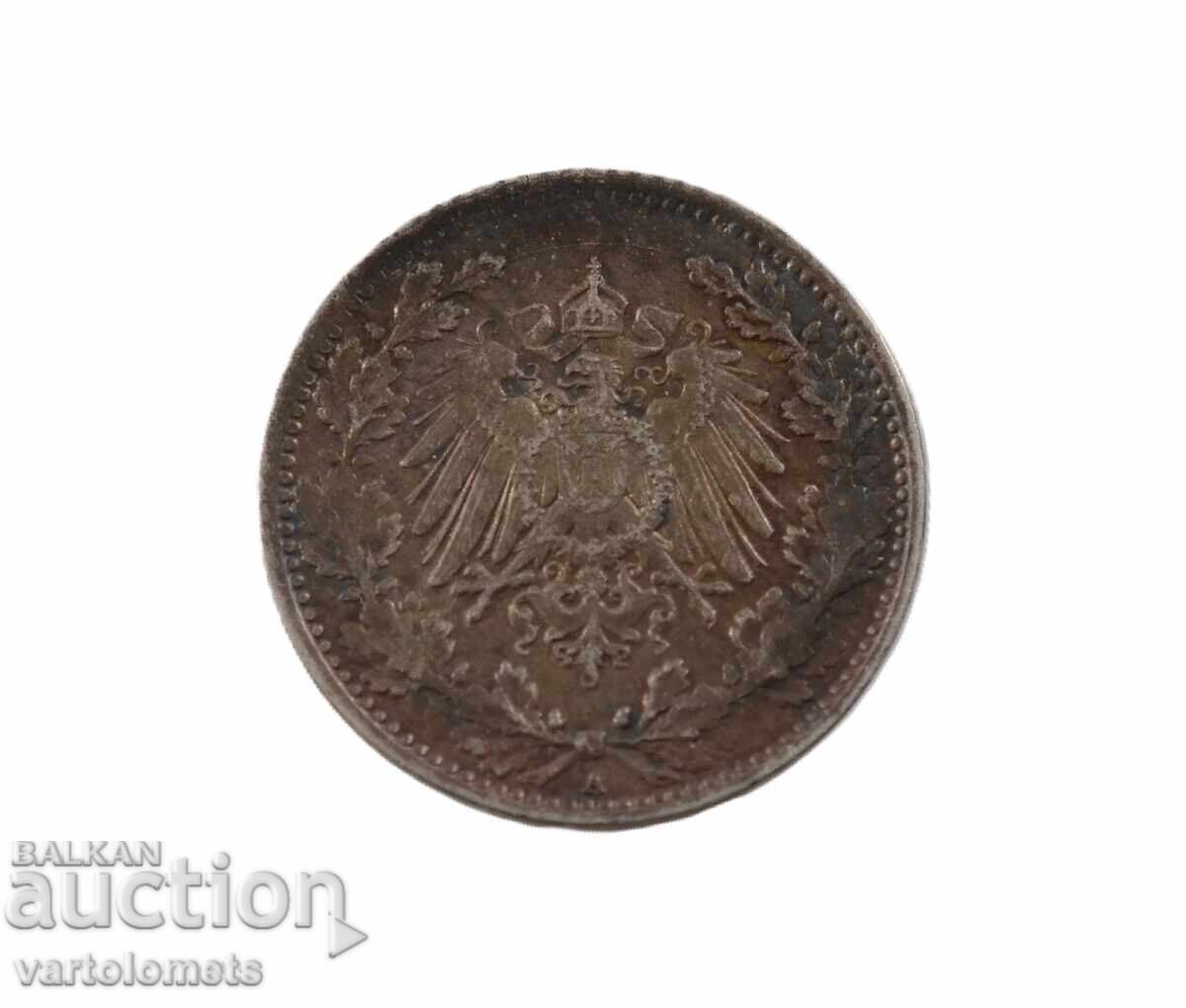 1/2 марка 1919 - Германия › Германска империя с цена € 9.00 | 17.60 лв.