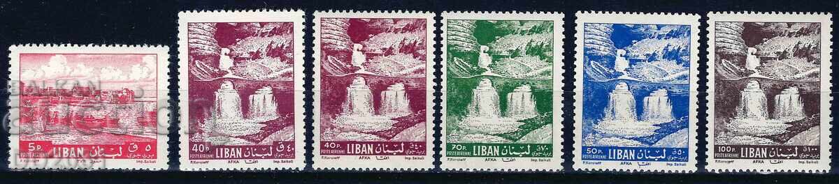 Lebanon 1961 - views MNH