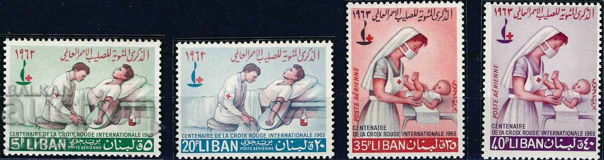 Λίβανος 1963 - Ερυθρός Σταυρός MNH