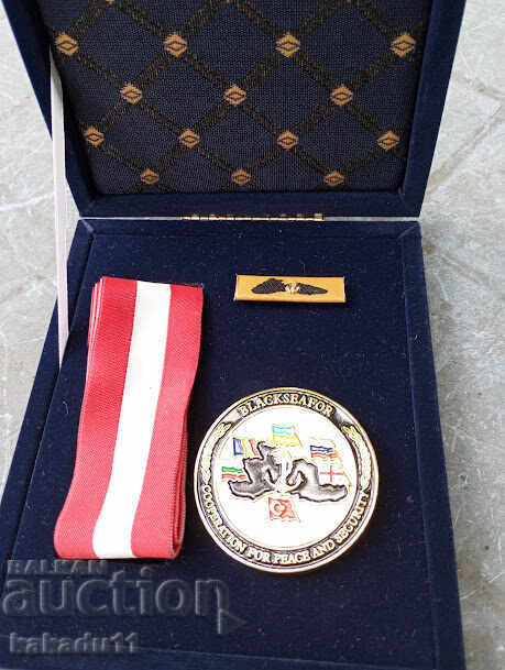 Medal Military exercises in the Black Sea and neighboring countries with price € 10.00 | 19.56 BGN Medal Military exercises in the Black Sea and neighboring countries with price € 10.00 | 19.56 BGN