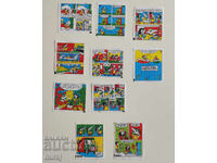 10 pcs. Tipi Tip bubble gum pictures