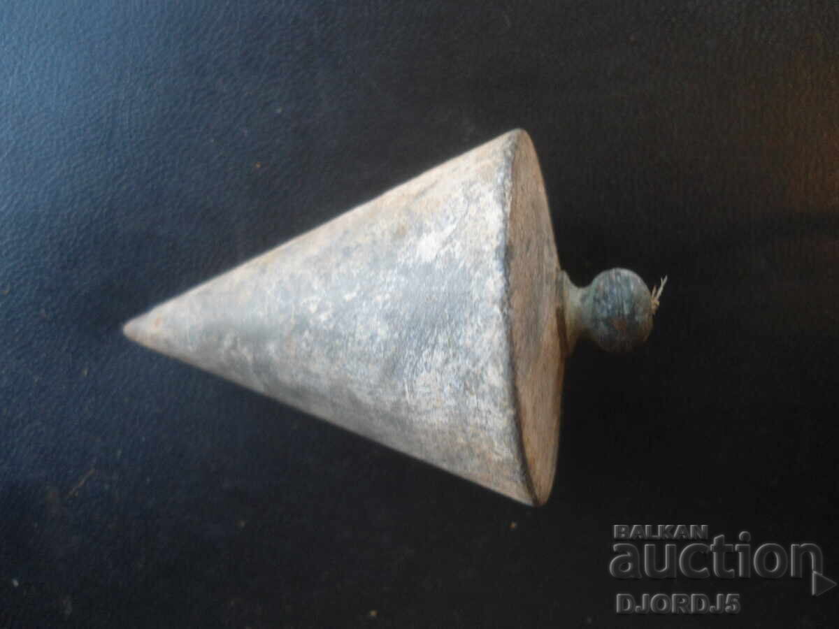 Auction Old construction plumb line Auction Old construction plumb line