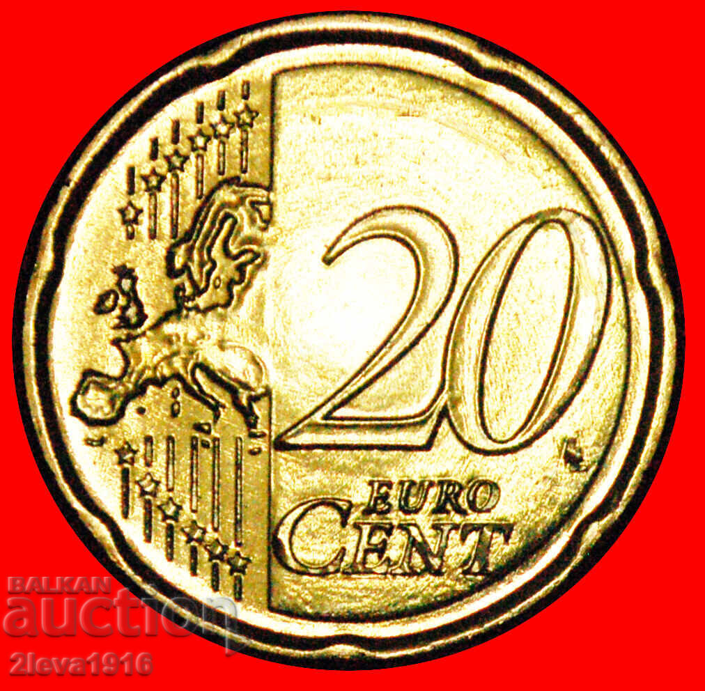 Ⰺ GRECIA (2010-2024): CIPRU★20 CENȚI 2012 NAVĂ AUR NORDIC! /c cu preț € 0.89 | 1.74 BGN
