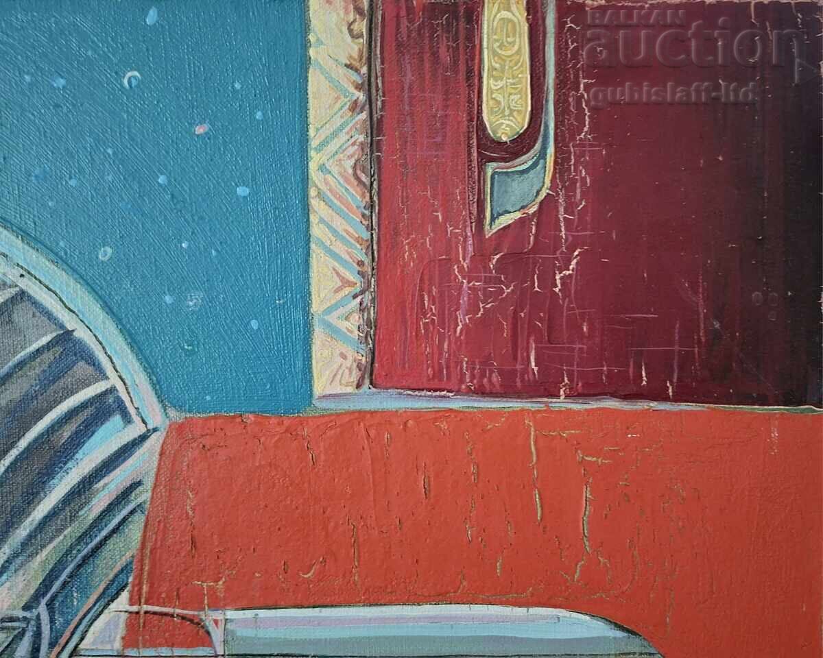 Delivery of Painting "Venice", artist Georgi Dinev, 1993