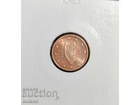 Ιρλανδία UNC Ευρώνομισμα 1 Λεπτό 2002 Euro Cent EIRE