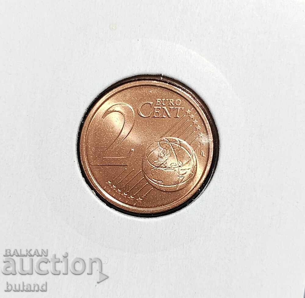 Ирландия UNC Евромонета 2 Цента 2002 Euro Cent EIRE с цена € 3.50 | 6.85 лв.