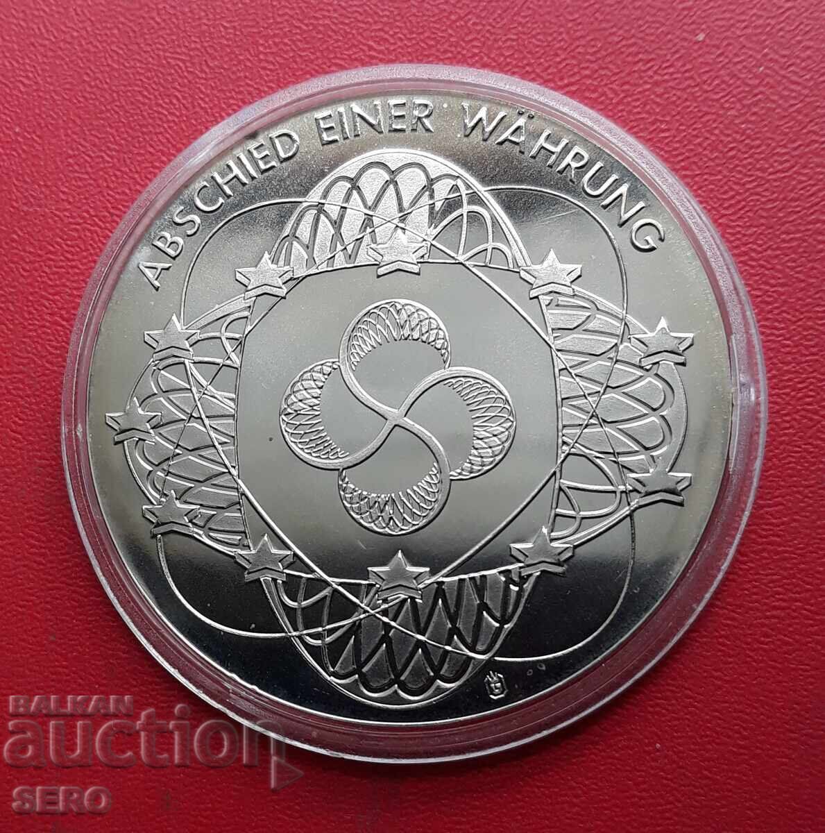 Medal-Germany-End of the Deutsche Mark with price € 1.51 | 2.95 BGN