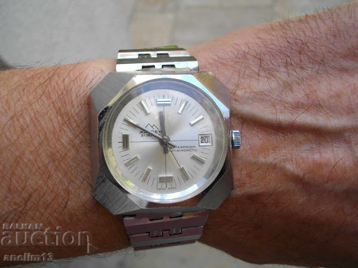 КОЛЕКЦИОНЕРСКИ ЧАСОВНИК KANDER 21JEWELS SWISS с цена € 60.00 | 117.35 лв.