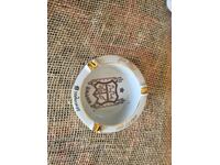 Bulgarian porcelain ashtray 1982